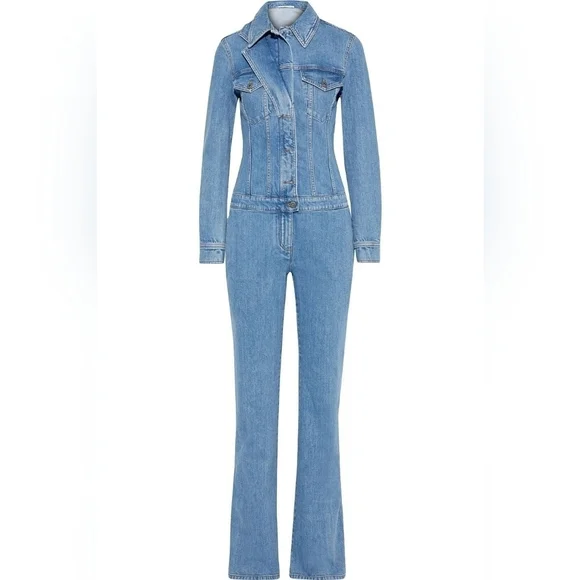 Host PICK ๐๐ STELLA MCCARTNEY Kathy faded denim jumpsuit | 40 - Picture 1 of 16
